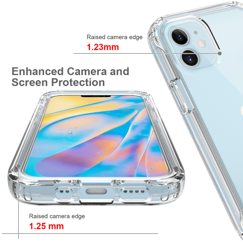 360 Coque Intégrale Pour iPhone 14 13 12 11 Pro Max 12Mini 12Mini XR XS Max 8 7 6 Plus SE2 Double Face Transparente Protéger La Couverture_voghion.com