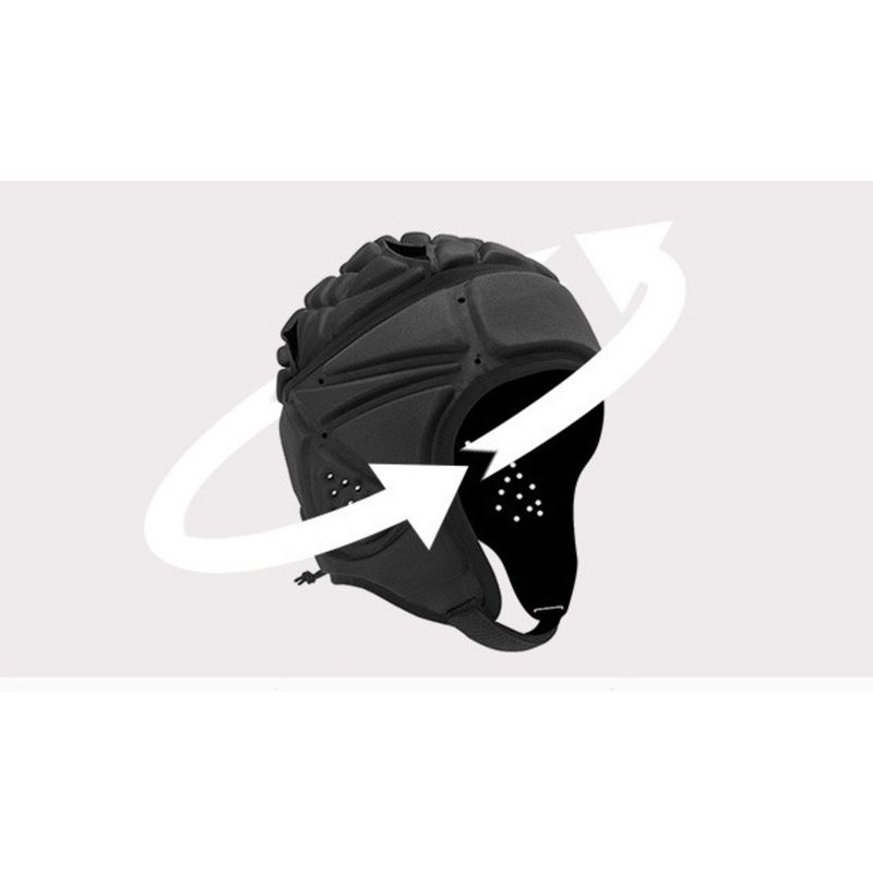 Anti-Collision Sports Head Protection Hat Baseball Football Hockey EVA Goalkeeper Gear Protective Helmet_voghion.com