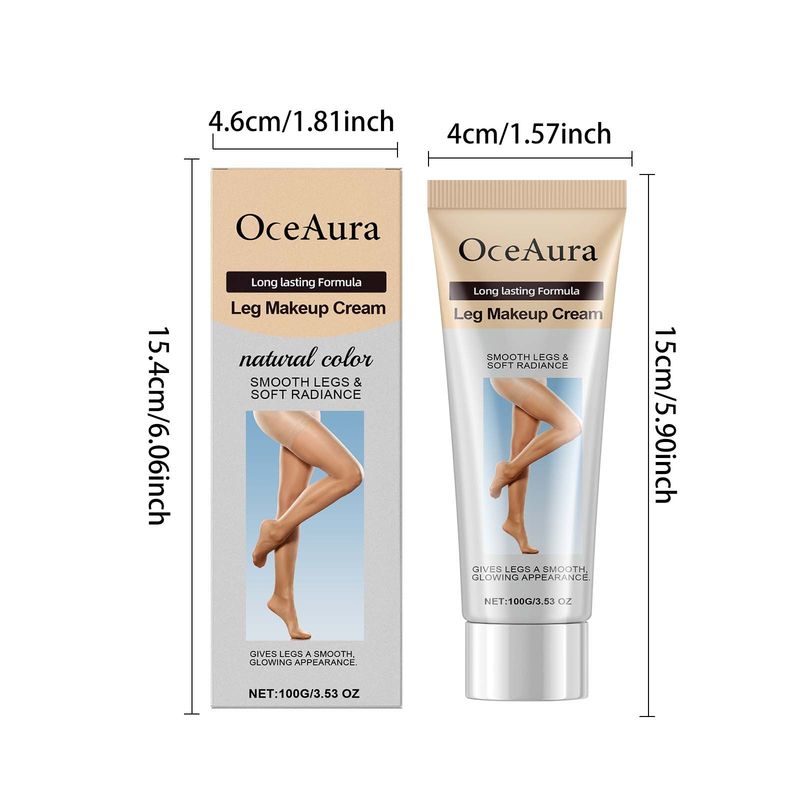 OCEAURA Color Leg Concealer Natural Fit Erfrischende, nicht klebende Foundation-Creme zur Korrektur des Hauttons_voghion.com