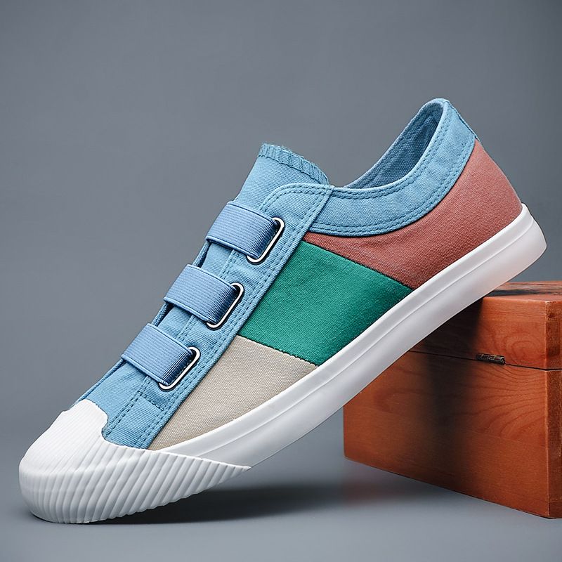 Flash Step New Men's Canvas Board Casual Shoes 9328_voghion.com