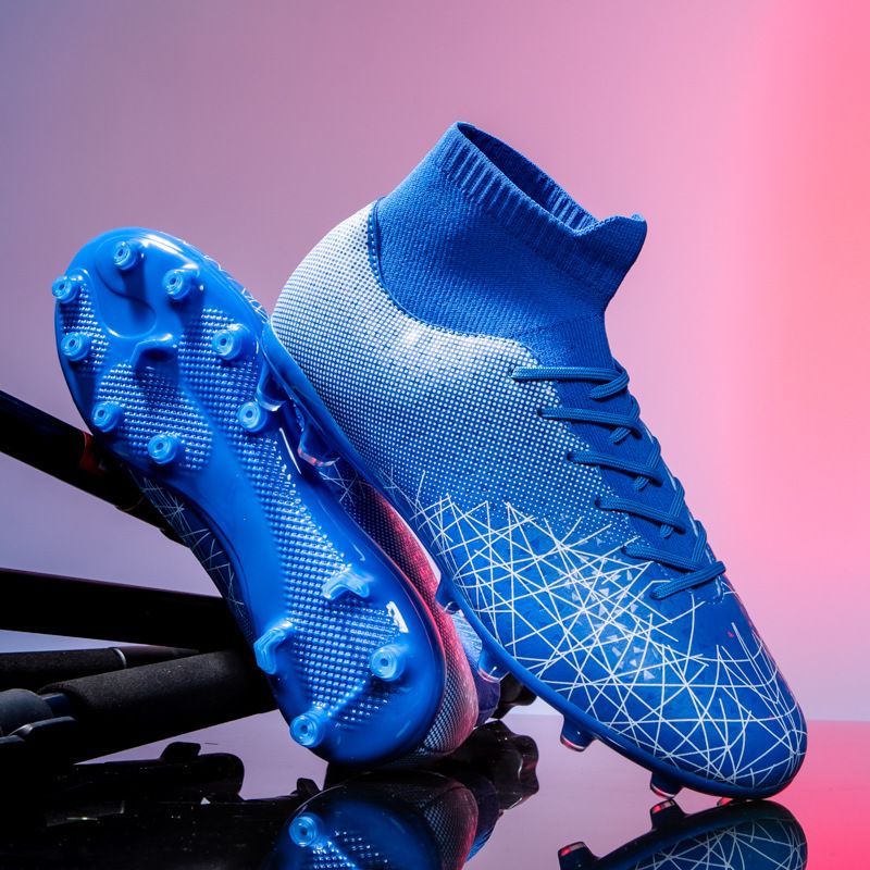Overseas High Top Atmungsaktiv Fussball Indoor Outdoor Flaach Trainingsschong, Anti-Rutsch a Riicht Hoer_voghion.com