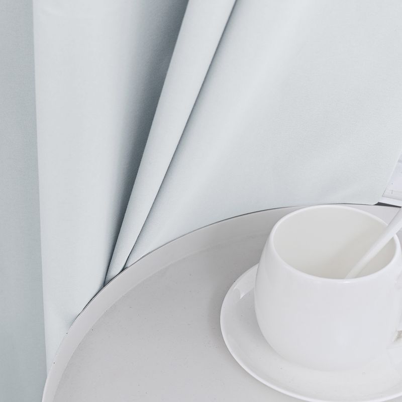 Outdoor Waterproof Curtains Full Blackout Perforated Finished Curtains_voghion.com