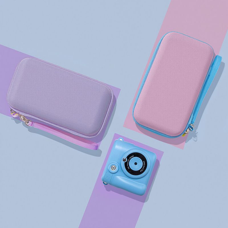 Kids EVA Instant Print Carrying Case Shockproof Film Camera Holder Organizer Portable Storage Bag_voghion.com