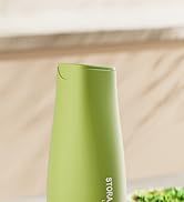 Spruzzatore e dispenser per olio in vetro 2 in 1 - Bottiglia verde scuro da 16 once_voghion.com