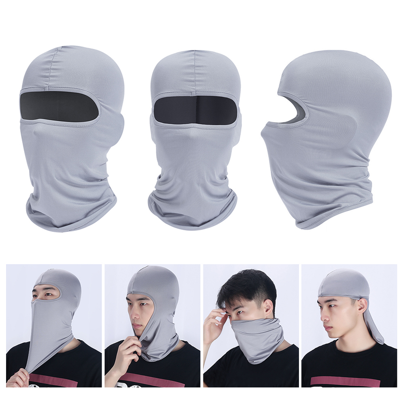 Cykelkeps för män Balaclava Helmask Skidmask Huva Vandring Camping Jakt Taktisk Militär Airsoft Keps Cykel Hattar Hals_voghion.com