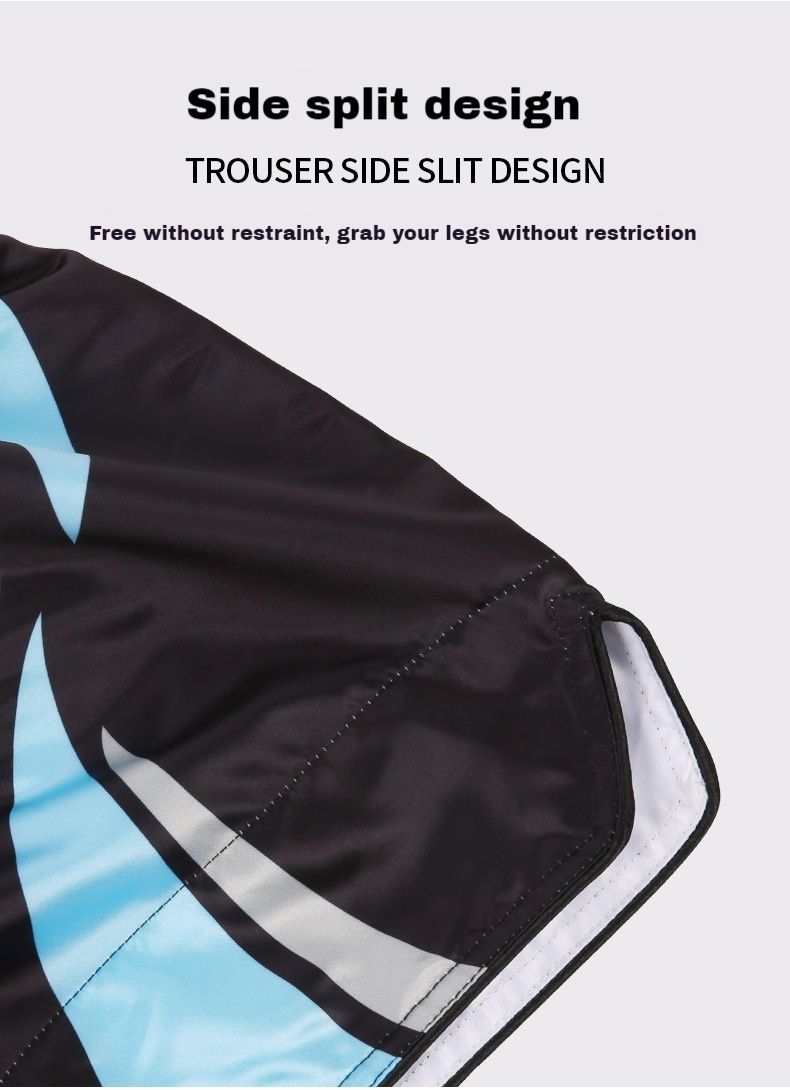 ANOHERBOXER Retro Muay Thai hlače MMA mešane borbe enobojne tekmovalne kratke hlače Sanda oblačila za borilne veščine_voghion.com