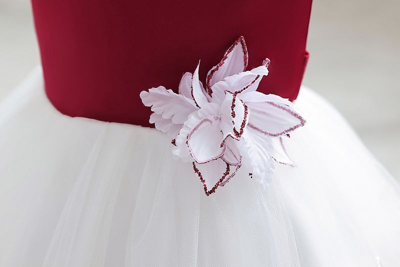 Kinderkleidung Blumenmädchen Kleinkinderkleid Babymädchenkleid Festivalfeier Mädchenkleid Rock_voghion.com
