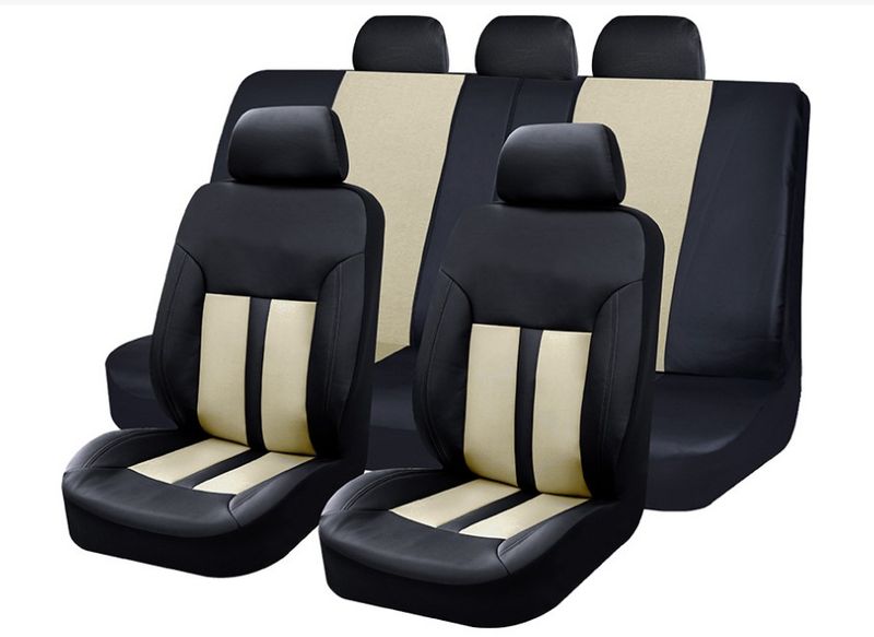 New hot selling car seat cover chair cover cushion full PVC material multi color four seasons universal wholesale_voghion.com
