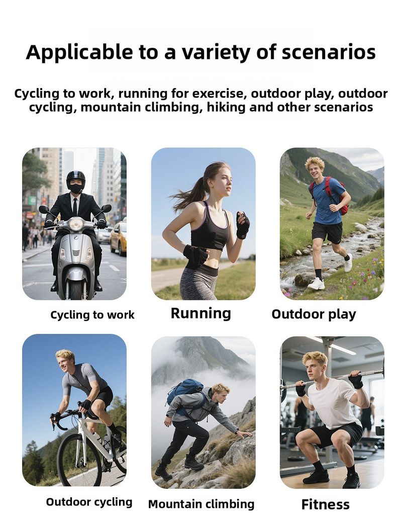 Premium Cycling Gloves Summer Breathable Non-Slip Shock Absorption Half-Finger Outdoor Sports Training Bicycle Road Bike_voghion.com