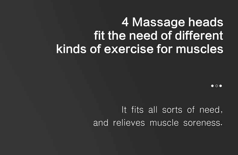 Masažna pištola Deep Tissue Massager Therapy Stimulacija telesnih mišic Lajšanje bolečin za EMS Sprostitev bolečine Fiess Oblikovanje_voghion.com