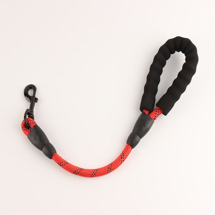 Pet Luminous Elastic Nylon Dog Walking Rope Leash_voghion.com