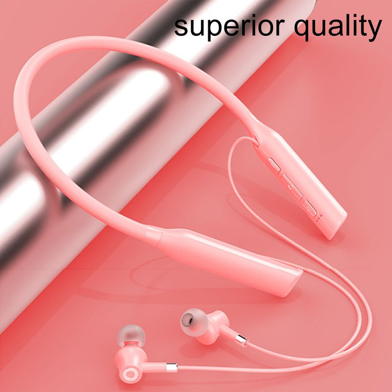 YD08 compatible Bluetooth 5.0 casque sans fil cou suspendu casque d'insertion de carte stéréo pour le sport_voghion.com