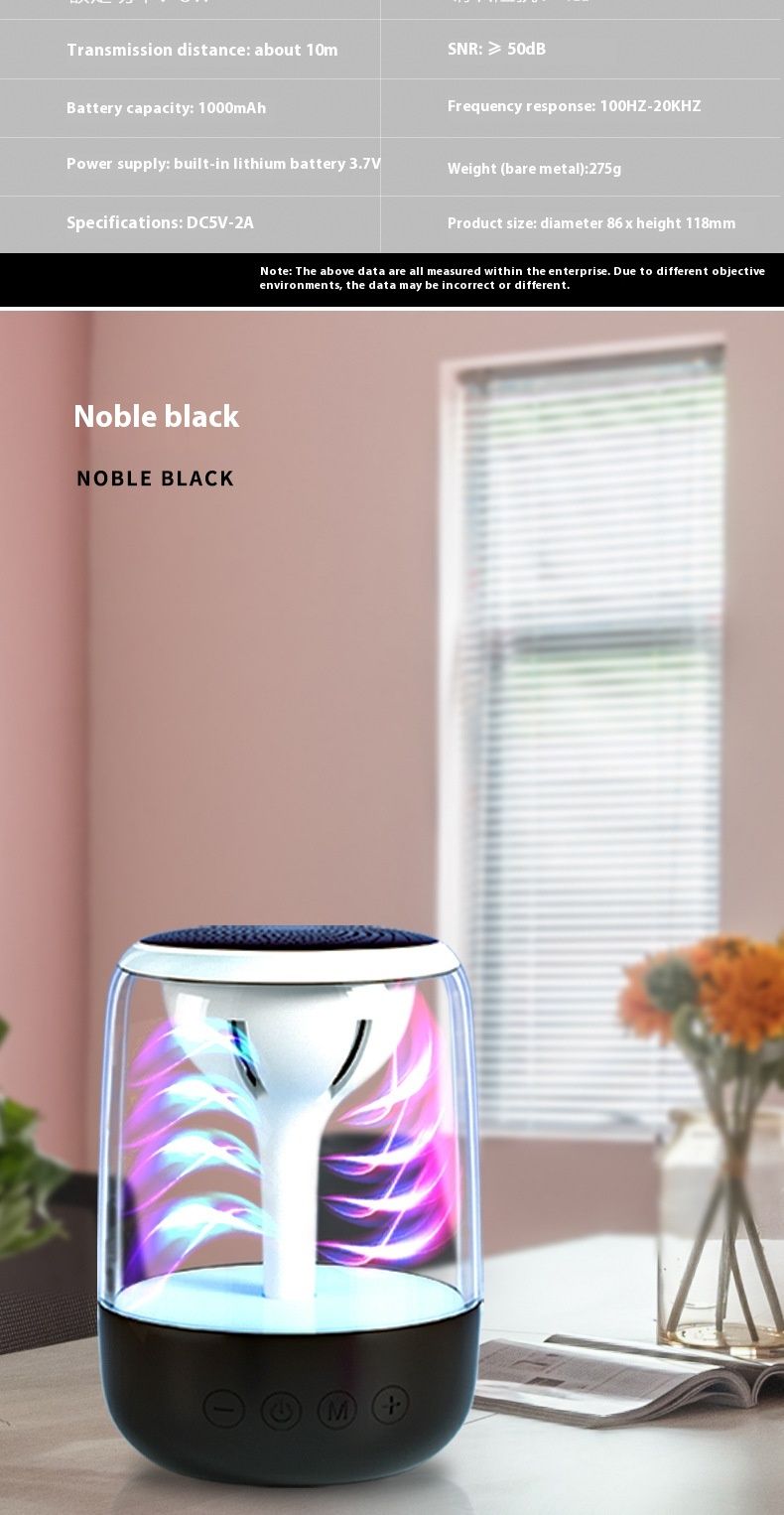 New C7 plusTWS Series Bluetooth Portable 6D Surround Colorful Light Mini Speaker_voghion.com