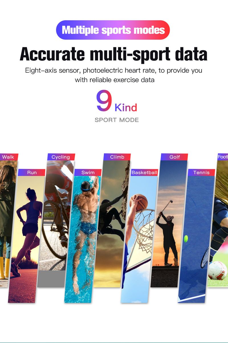 Smarte armbånd Rakuten Yahoo F22L Smart armbånd Registrerer kroppstemperatur, blodoksygen, puls, sportsarmbånd Informasjonspåminnelse_voghion.com