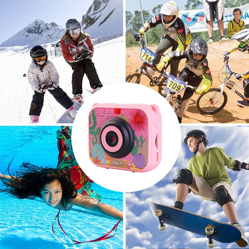 Kids' Cam: waterdichte HD-camera voor kleine ontdekkingsreizigers met direct deelbaar scherm_voghion.com