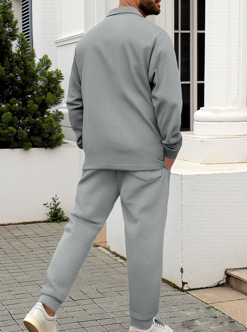 Abbigliamento da uomo Giacca monopetto slim fit da uomo - Cappotto casual con revers a lancia Tendenze moda più vendute_voghion.com