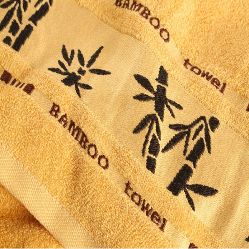 Set Of 1/4/6 Bamboo Fiber Towels Sets Home Bath Towels Adults Face Towel Thick Absorbent Luxury Bathroom Towels Toalha De Praia_voghion.com
