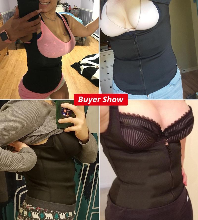 Pancia da donna transfrontaliera Body Palace, tessuto riccio in neoprene, triplo tessuto, gilet modellante_voghion.com