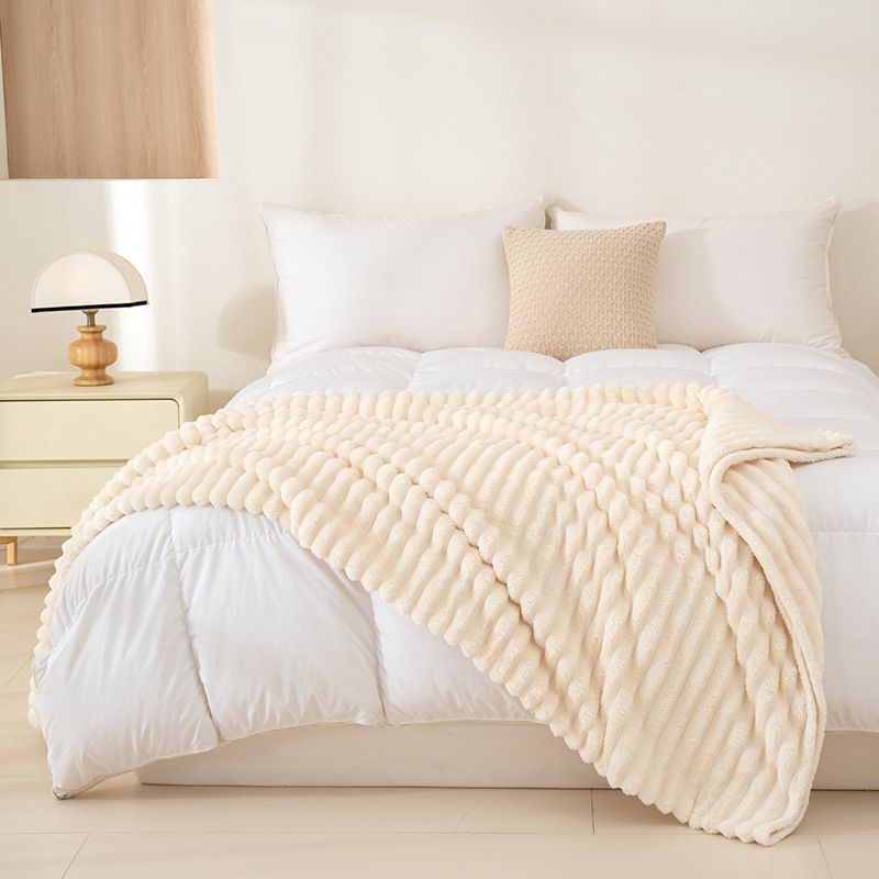 Coperta invernale tinta unita, coperta per il pisolino, divano, può essere realizzata in bellissime dimensioni, modello natalizio sottovuoto._voghion.com