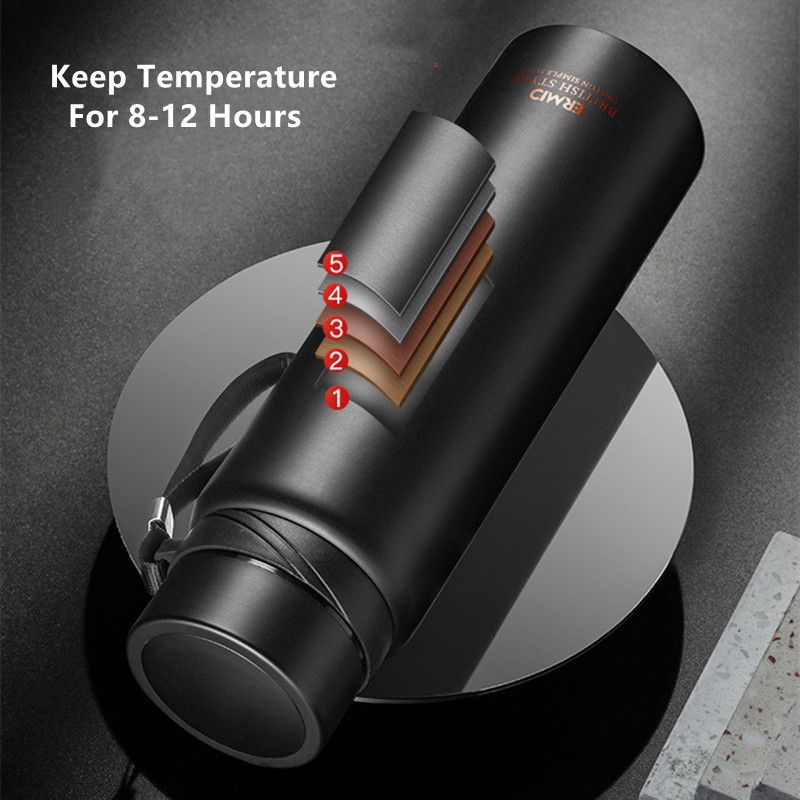 Sport Pro 1600ML Flask - Double Vacuum Coffee/Tea_voghion.com