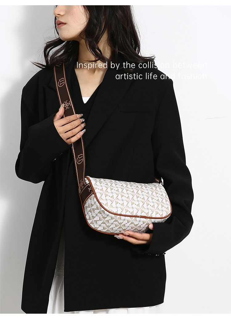 Borsa a tracolla singola in PVC con gnocchi a tracolla a tracolla nuova speciale Live 2024 piccola da donna_voghion.com