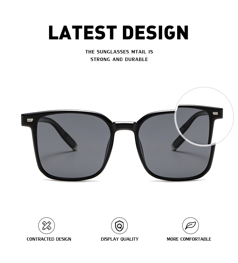 Occhiali da sole unisex Polarizzatore antiriflesso anti-UV Coppia occhiali da sole_voghion.com