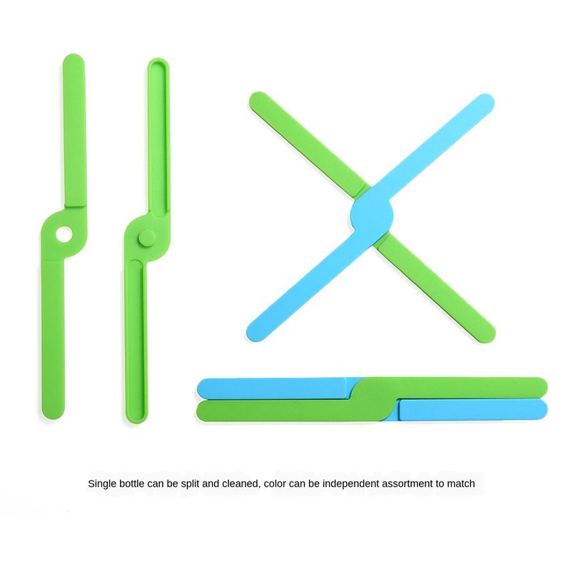 2Set Trivets Silicone Pot Holde Non-Slip Foldable Trivets Heat-Resistant Collapsible_voghion.com