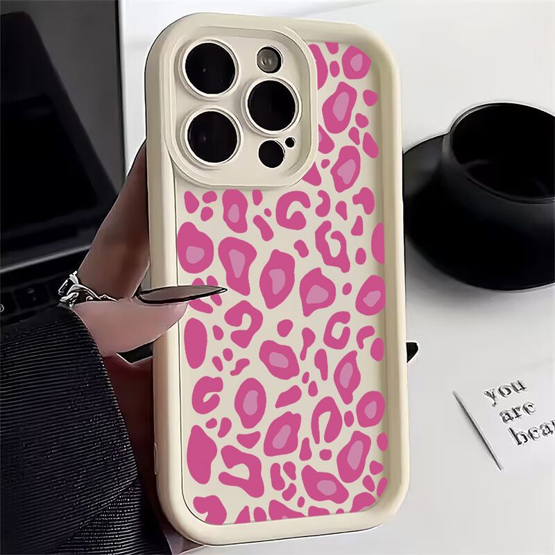 For Redmi 14C Case Black Leopard Print Phone Case For Xiaomi Redmi 13 12 13C 12C Redmi Note 14 13 12 11 Pro Plus 12S 11 10 Cover_voghion.com
