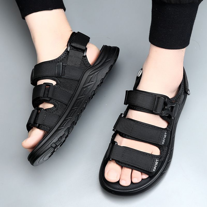 Sandals Trendy 2025 Summer Outdoor Sports Casual Beach Shoes Men's Non Slip Sandals Can Drive_voghion.com