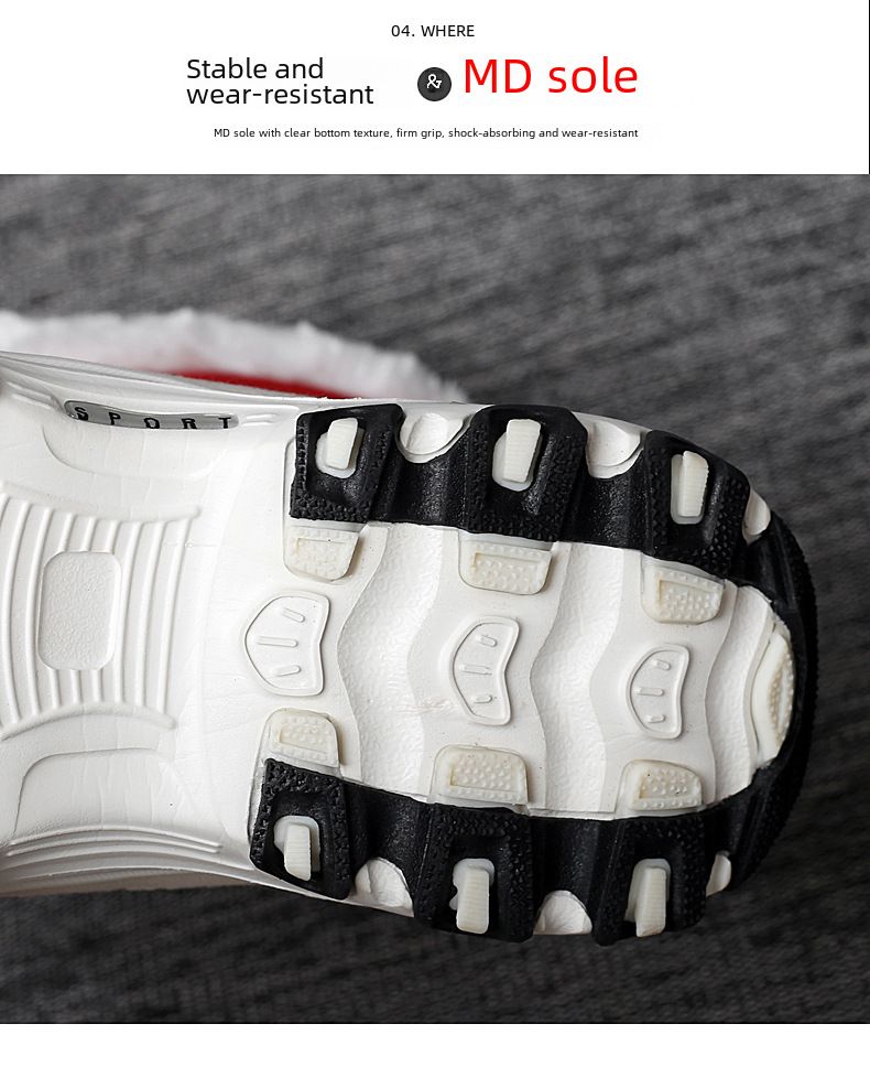 Novas botas femininas quentes de inverno para neve 2022, plus size, acolchoadas, de algodão nordeste, transfronteiriças, sapatos femininos de tamanho grande_voghion.com