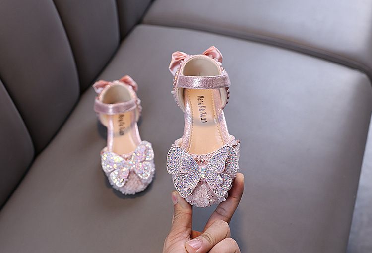 Neu Dame Baby Mädchen Mädchen Prinzessin Diamant Einzelnen Schuh Schuhe Dance_voghion.com