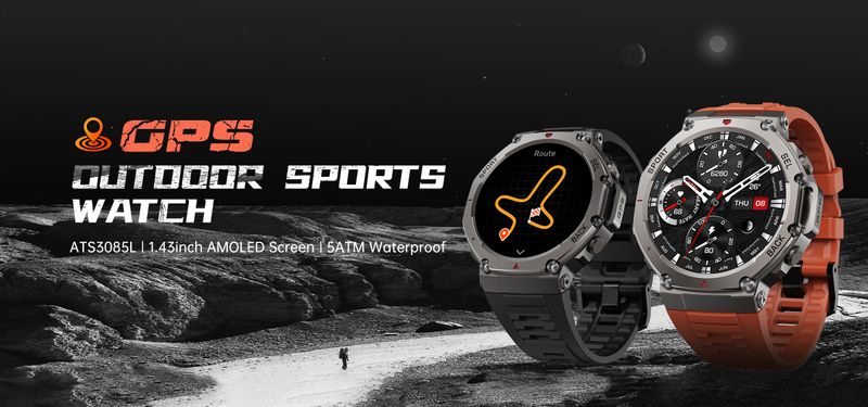 Nouvelles montres connectées T-Rex3 2025 pour Xiaomi iOS, montre connectée militaire pour hommes, étanche 10 ATM, 170 modes sportifs, GPS intégré, Bluetooth_voghion.com