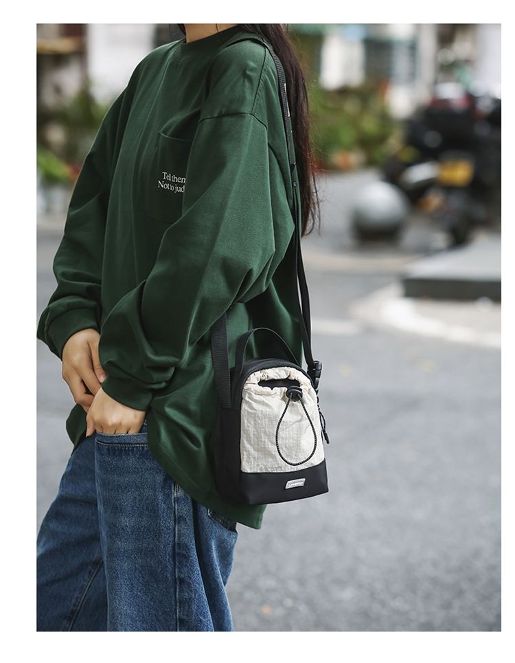 Borsa a tracolla da uomo, stile campeggio in montagna, portatile, per sport e tempo libero, per telefono, alla moda, di marca_voghion.com