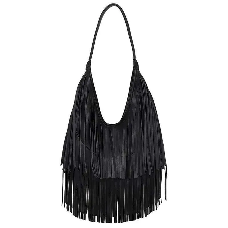 Borsa a tracolla lunga con nappa e tracolla Hobo di alta qualità, borsa tote da donna di grande capacità, alla moda e solida_voghion.com
