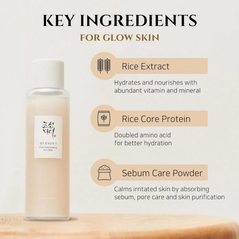 Nova Beleza de Joseon Glow Replenishing Rice Milk 150ml_voghion.com