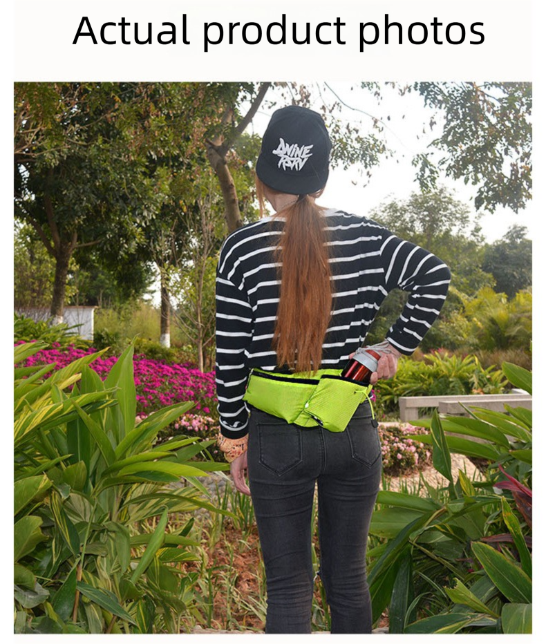 Sportgürtel für Damen und Herren, multifunktionale Trinkflasche zum Laufen, wasserdicht für Marathonläufe, Fitnesstasche für 6,5-Zoll-Handys_voghion.com