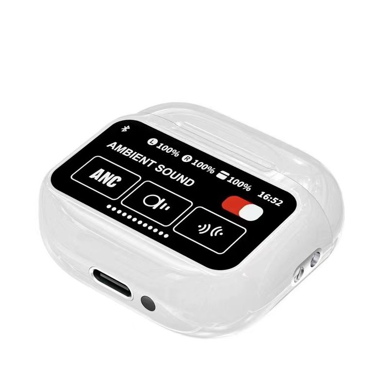 Casque Bluetooth A11pro avec écran tactile, réduction du bruit, appel ANC, affichage multifonction, casque sans fil_voghion.com