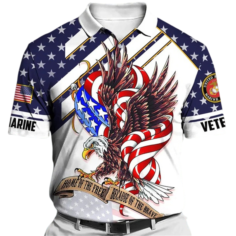 Moda Polo camisa premium masculina estampada cor Polo casual manga curta marca roupas de verão_voghion.com
