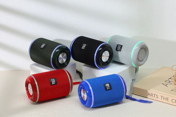TG291 LED spalvinga Bluetooth lauko žemųjų dažnių patranka, nešiojama aukštos kokybės kortelės BT garsiakalbis_voghion.com