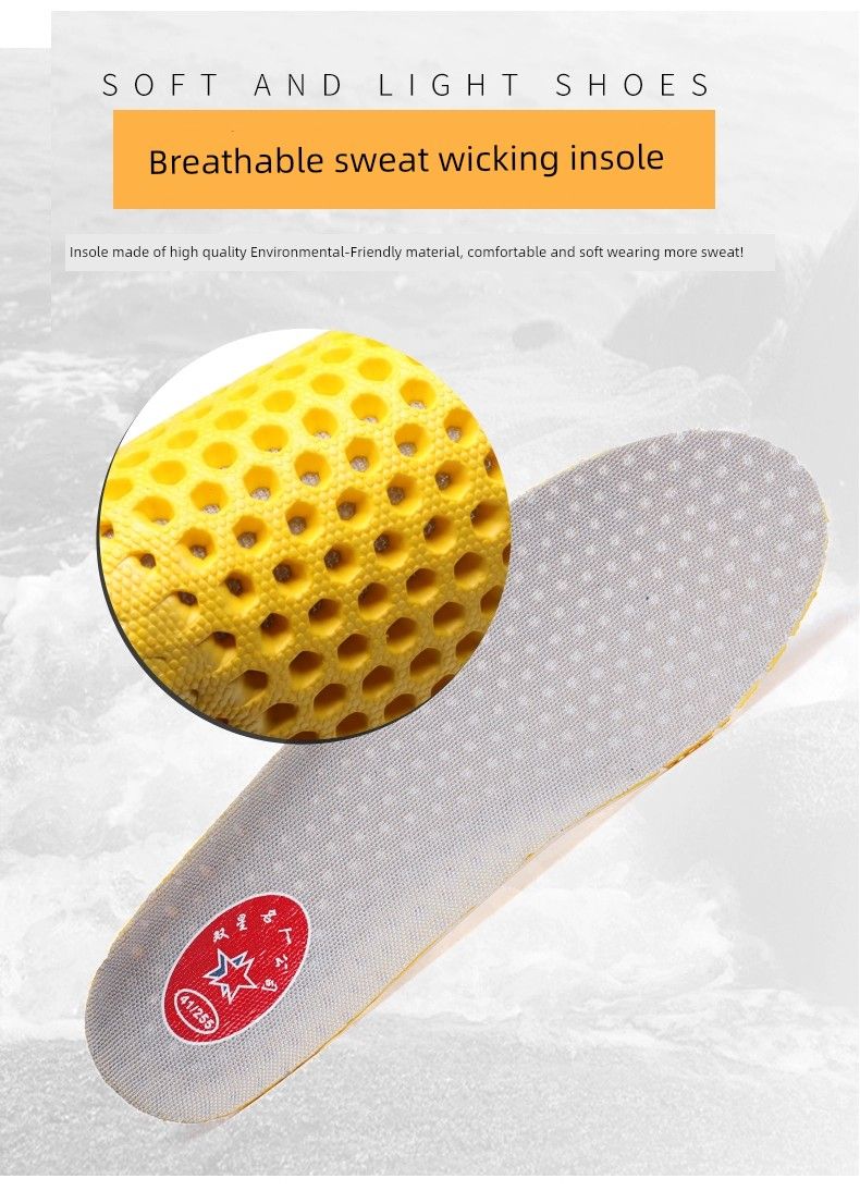 Double Star Summer Breathable Comfortable Mesh Men's Sneaker Slip-on Lightweight Old Beijing Cloth Shoes_voghion.com