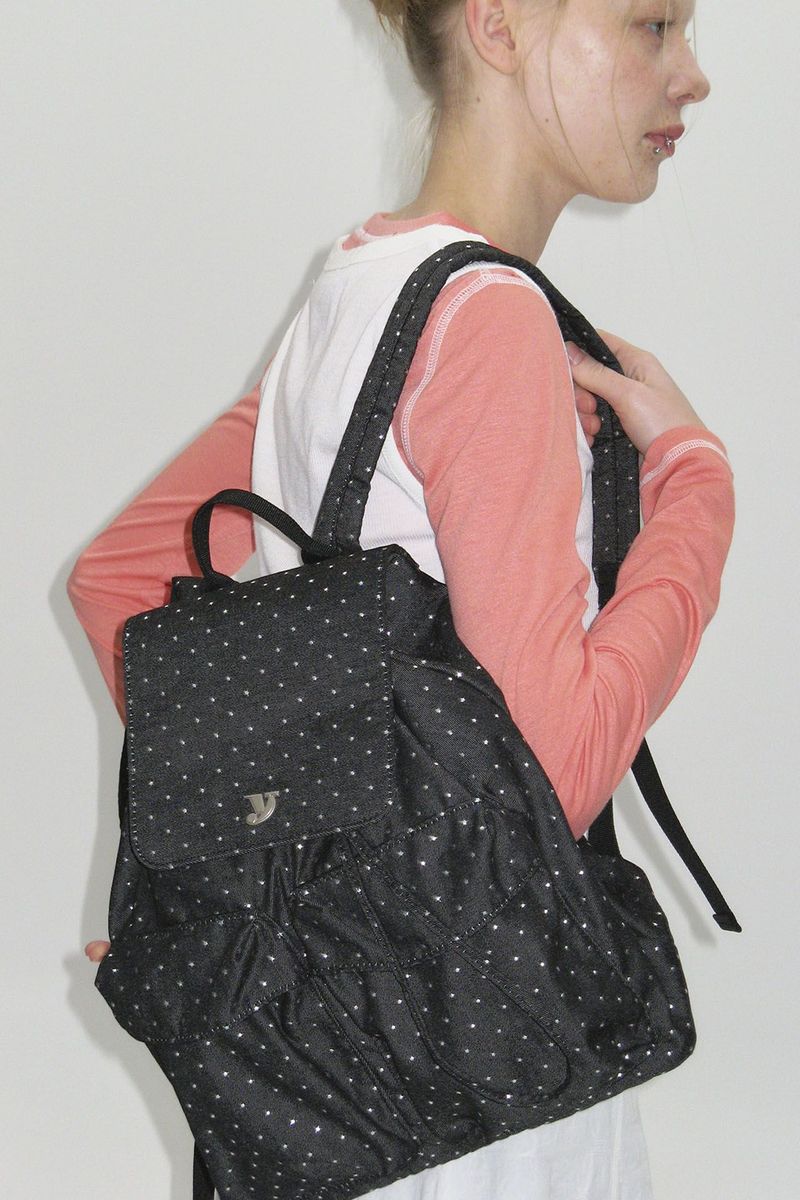 Star Polka Dot Large-capacity Commuter Backpack Korean Women's Bag_voghion.com