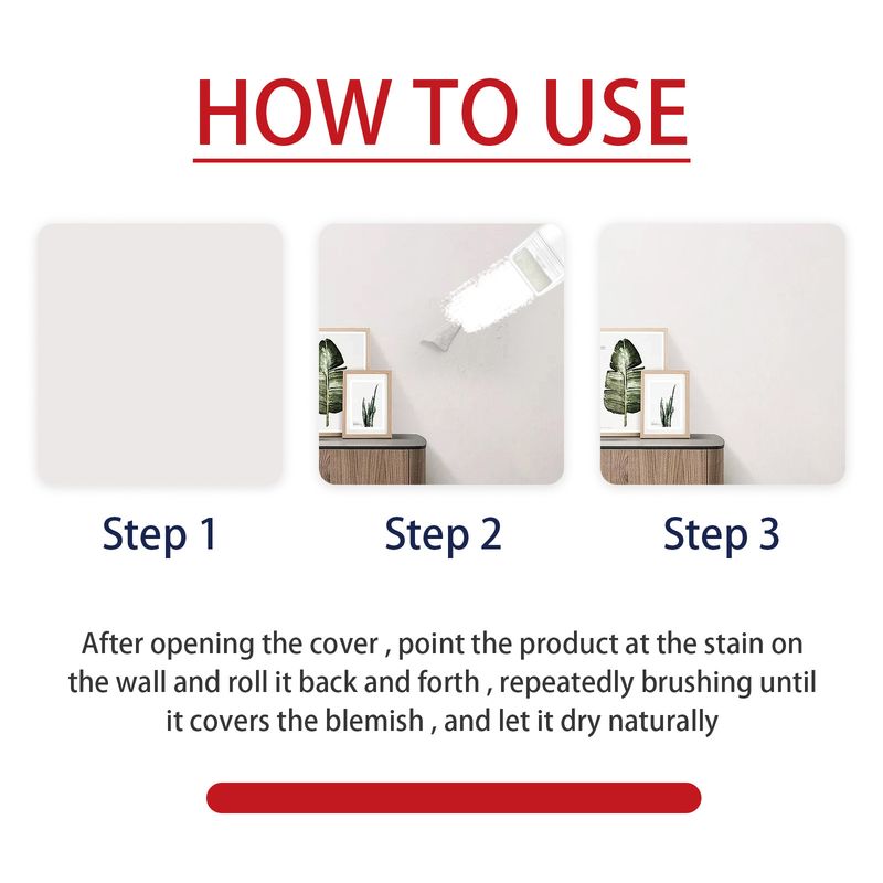 Reparationspasta för väggar, reparationspasta för vita väggar för hushåll, vattentät och sprickskyddande, täcker mögelfläckar, renoveringspasta_voghion.com