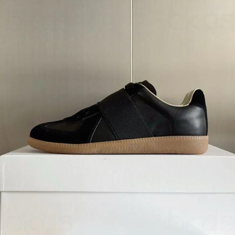 New Style Original Margiela Style Training Versatile Lace-up Unisex Casual Shoes Comfortable Flat Couple White Sneakers_voghion.com