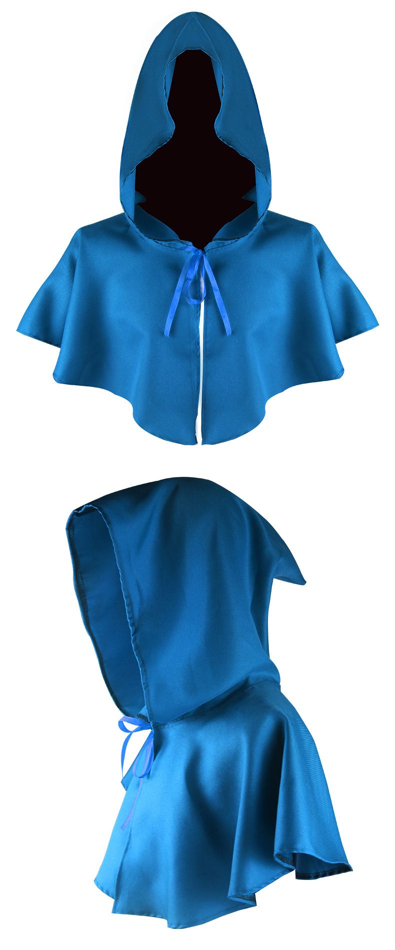 Nuovo costume di Halloween COS, mantello del mietitore medievale con cappuccio, costume da cosplay_voghion.com