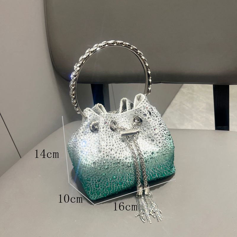 Sacs pour femmes, pochettes de soirée avec strass, sacs à main et sacs à main, sac à bandoulière de luxe de créateur, pochette en cristal brillant, sac seau_voghion.com