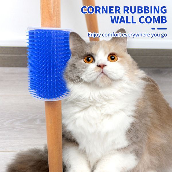 Cat Rubbers Pet Supplies Massager Catnip Corner Chair Hair Rubbers Cat Toys G464_voghion.com