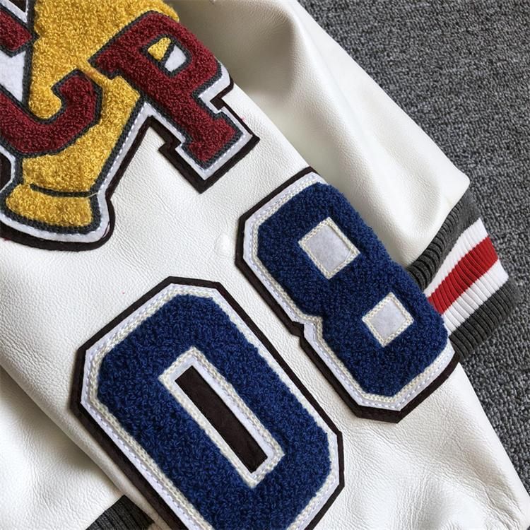 Maglia da baseball per autunno 2024 giacca da uomo in pelle PU corta e larga alla moda_voghion.com