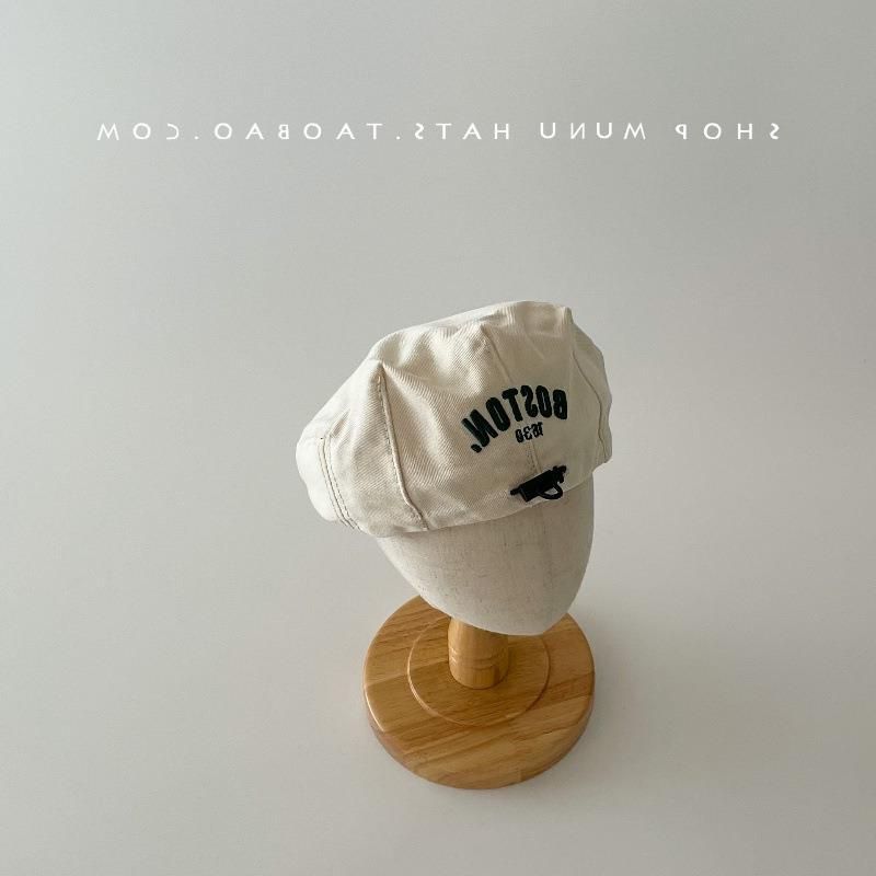Baby Korean Style Spring And Autumn Fashionable Forward Boys Beret Adjustable Versatile Baseball Cap Outfit Hat_voghion.com