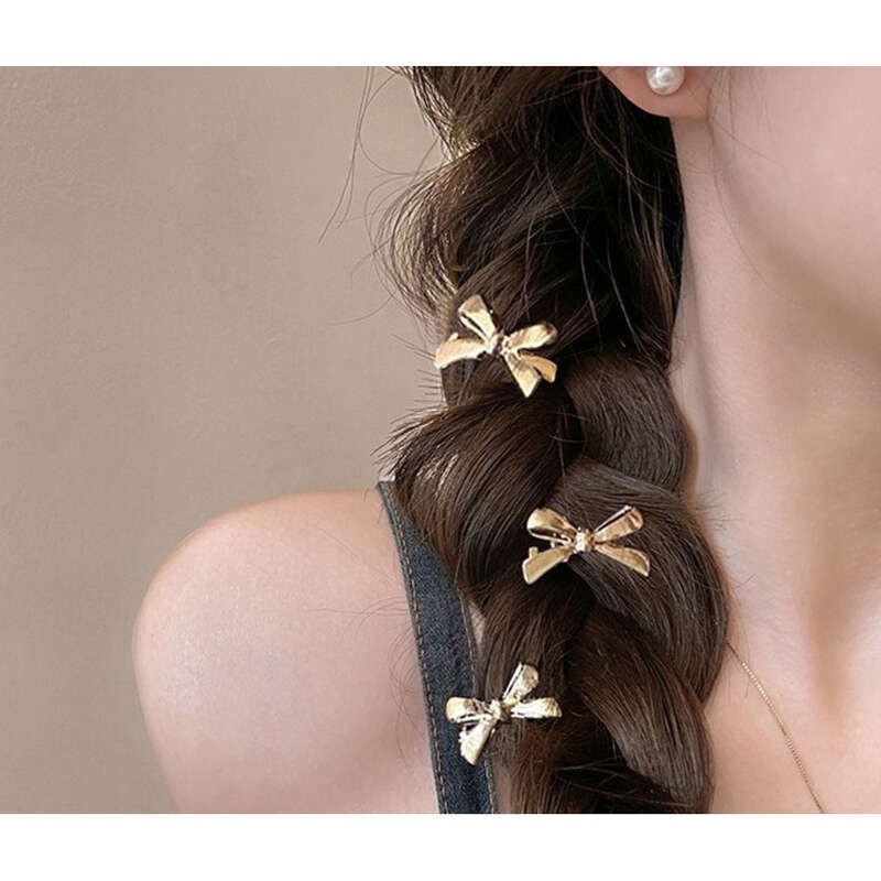 2025 Nuovo dolce e fresco fiocco in metallo piccolo da donna frangia laterale per orecchie e fronte senza traccia, fermagli per capelli_voghion.com