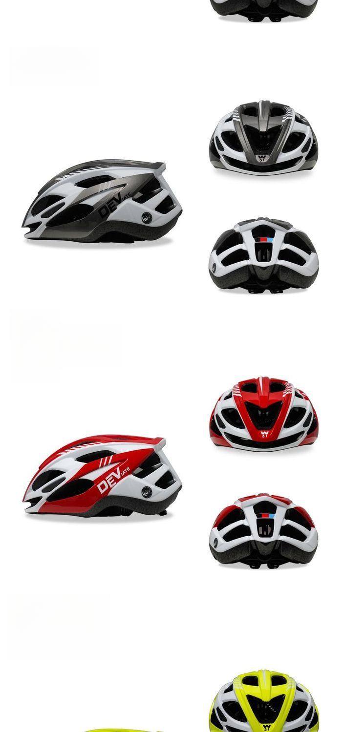 DEVIATE Ultra-light Breathable Large Size 19cm Wide Summer Bicycle Helmet Unisex_voghion.com